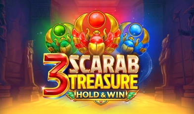 3 Scarab Treasure: Hold&Win