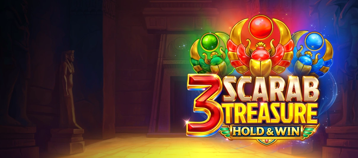 3 Scarab Treasure: Hold&Win