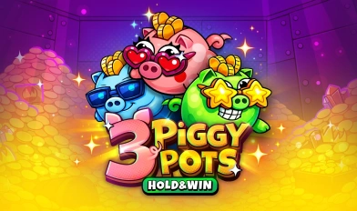 3 Piggy Pots