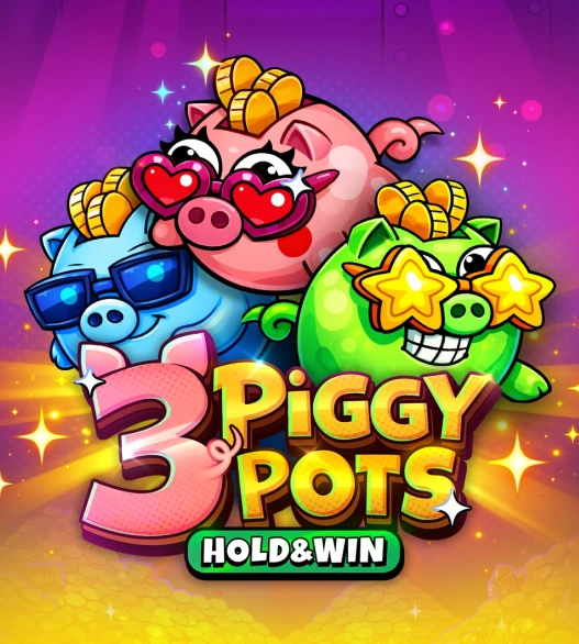 3 Piggy Pots