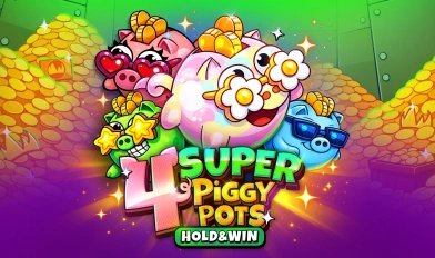 4 super piggy pots