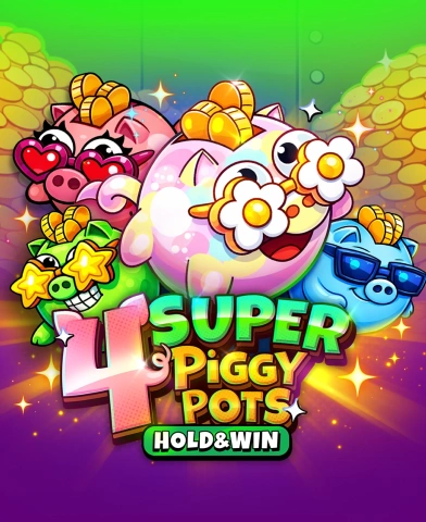 4 super piggy pots