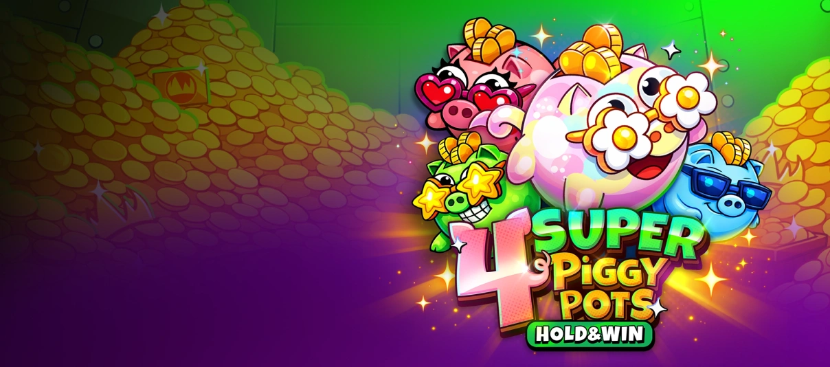 4 super piggy pots